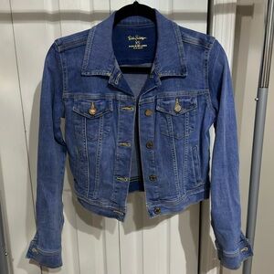 Lilly Pulitzer Seaspray Denim Jacket XS